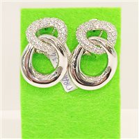 Orecchini Vidali Gioielli Donna in Argento Zircone ORAR-42-34 - ORAR-42-34